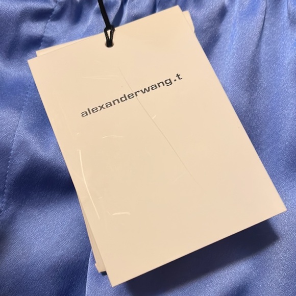 Alexander Wang Boxer Silk Shorts - Picture 4 of 4